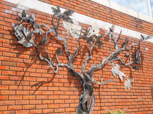 Her Majesty The Queen Opens St George's Hospital's New "Garden in the Sky"